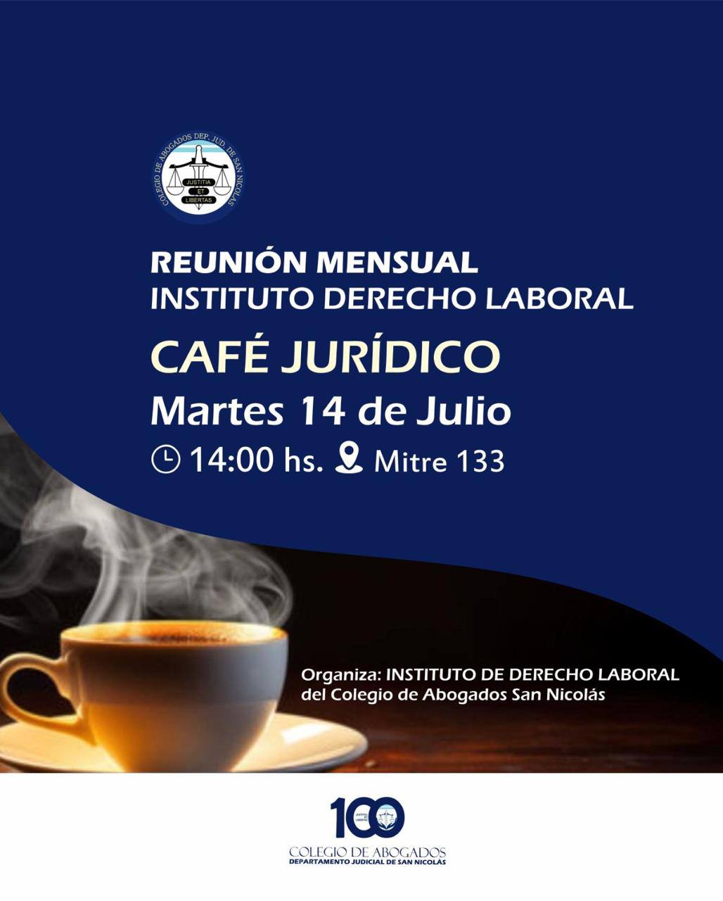REUNIÓN MENSUAL INSTITUTO DERECHO LABORAL