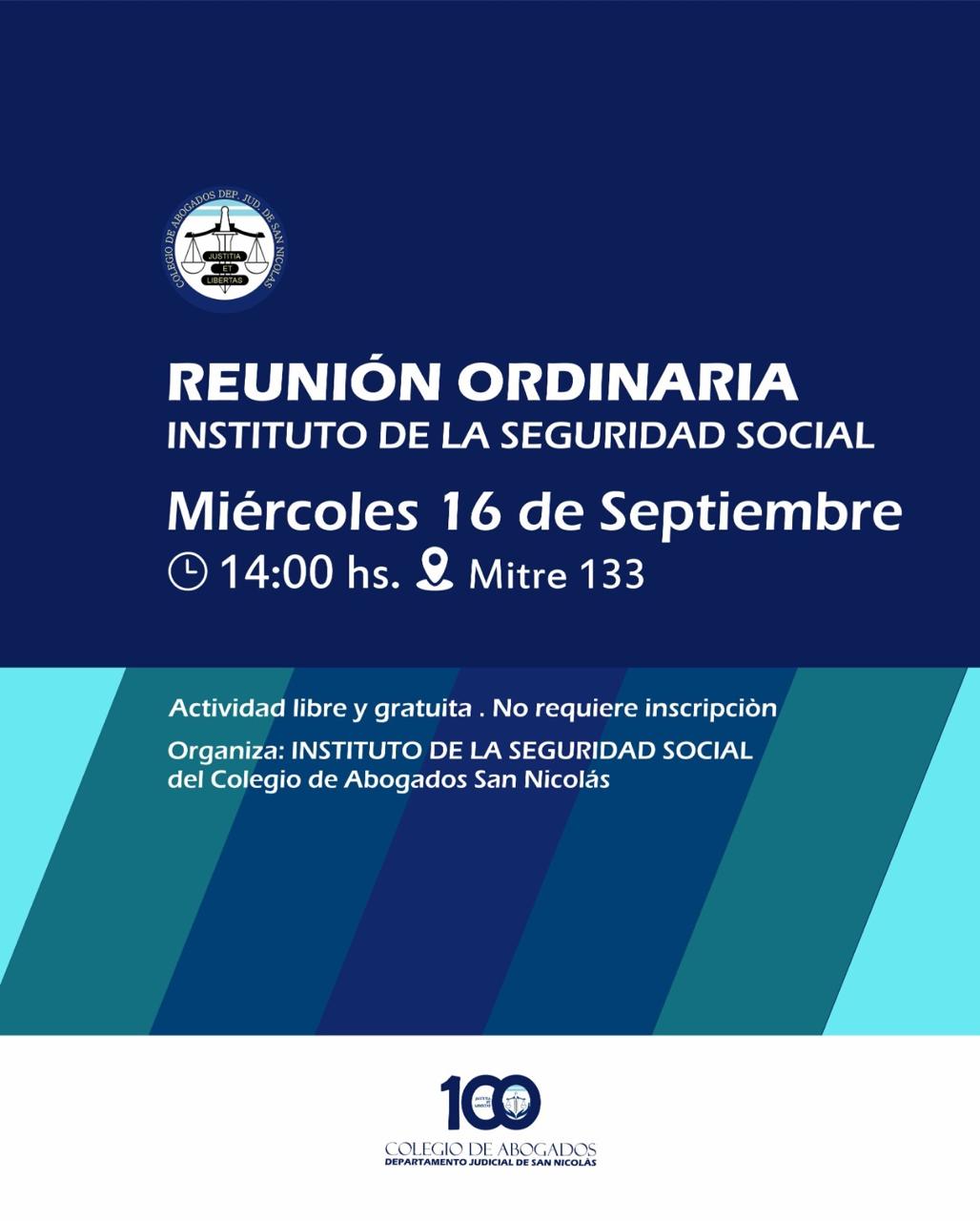 Reunión Ordinaria | Instituto de la Seguridad Social
