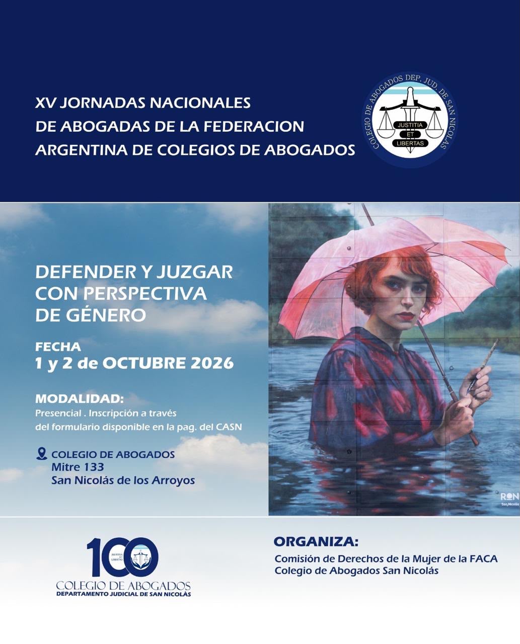 XV JORNADAS NACIONALES DE ABOGADAS DE LA FEDERACION ARGENTINA DE COLEGIOS DE ABOGADOS