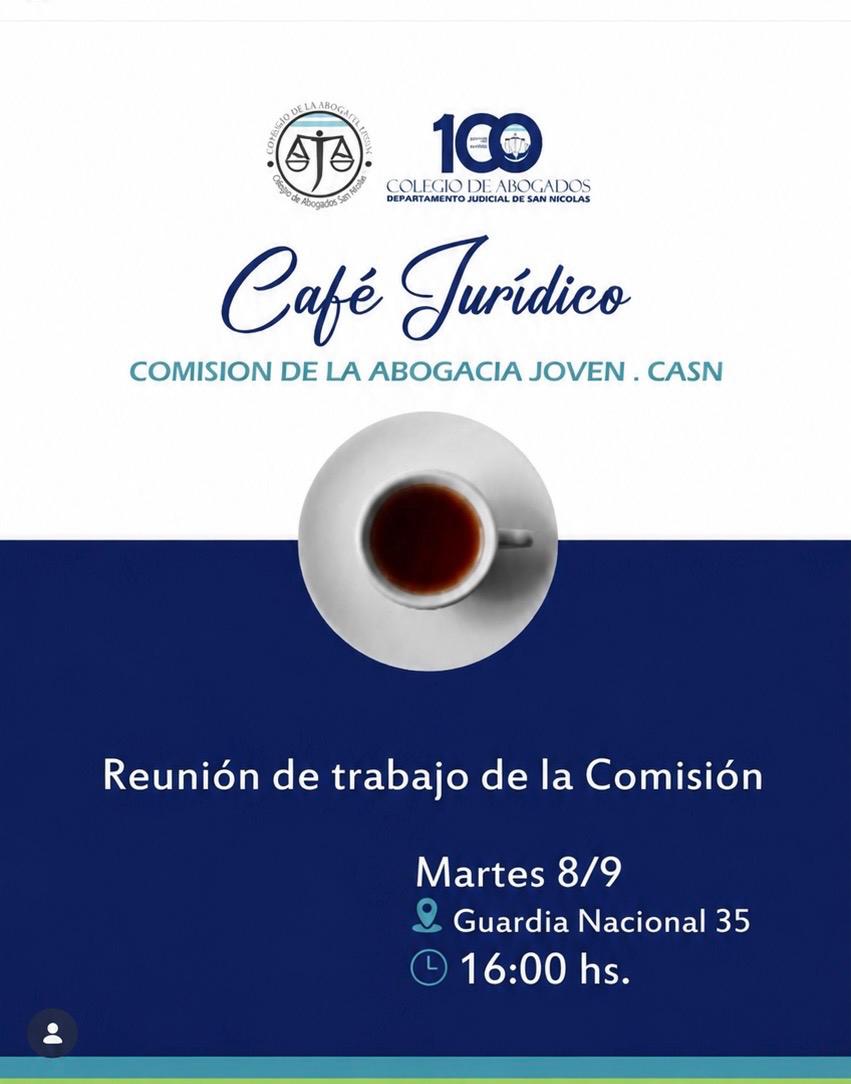 CAFÉ JURÍDICO | ABOGACÍA JOVEN
